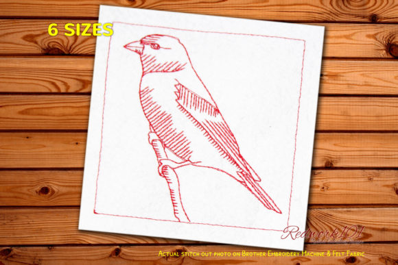 American Goldfinch on Branch: A Seller's Review