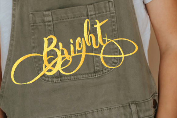 Bright: A Versatile Embroidery Design