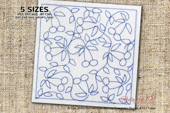 Cherry Pattern: Seasonal Embroidery Design Review