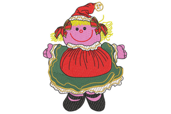 Christmas Rag Doll