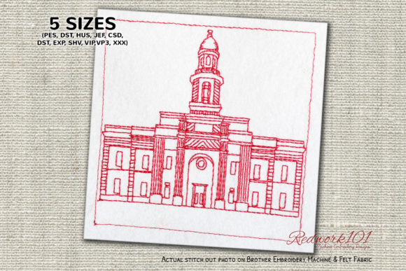 Church in Antofagasta Chile Lineart