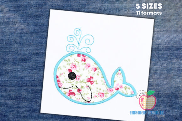 Female Whale Design Applique Review
