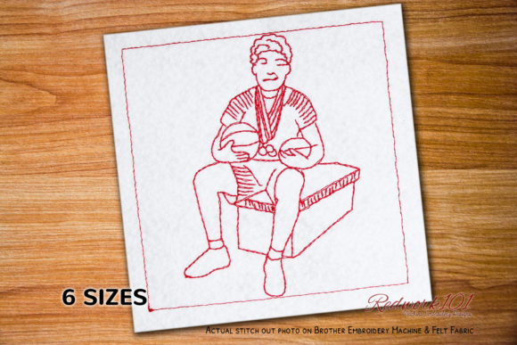 Review: Basketball Player Posing with Basketball