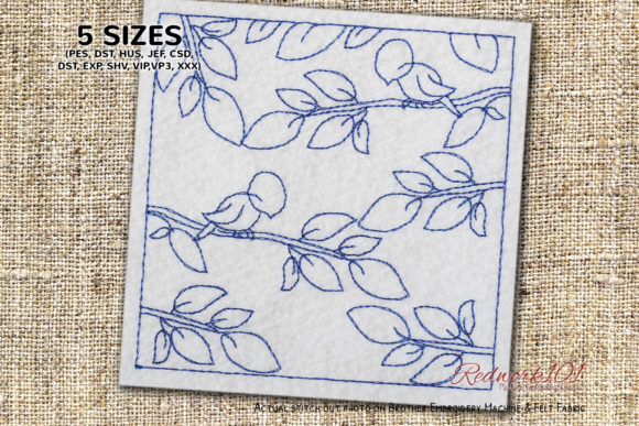 Seamless Pattern with Bird